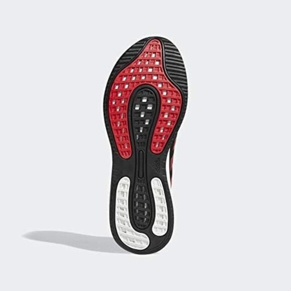 adidas Mens Supernova Running Shoe Color Core Black/Scarlet/Cloud White main image 5